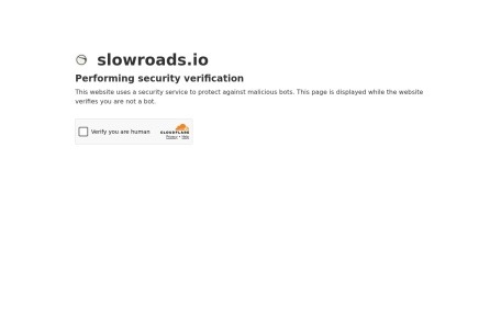 Slow Roads